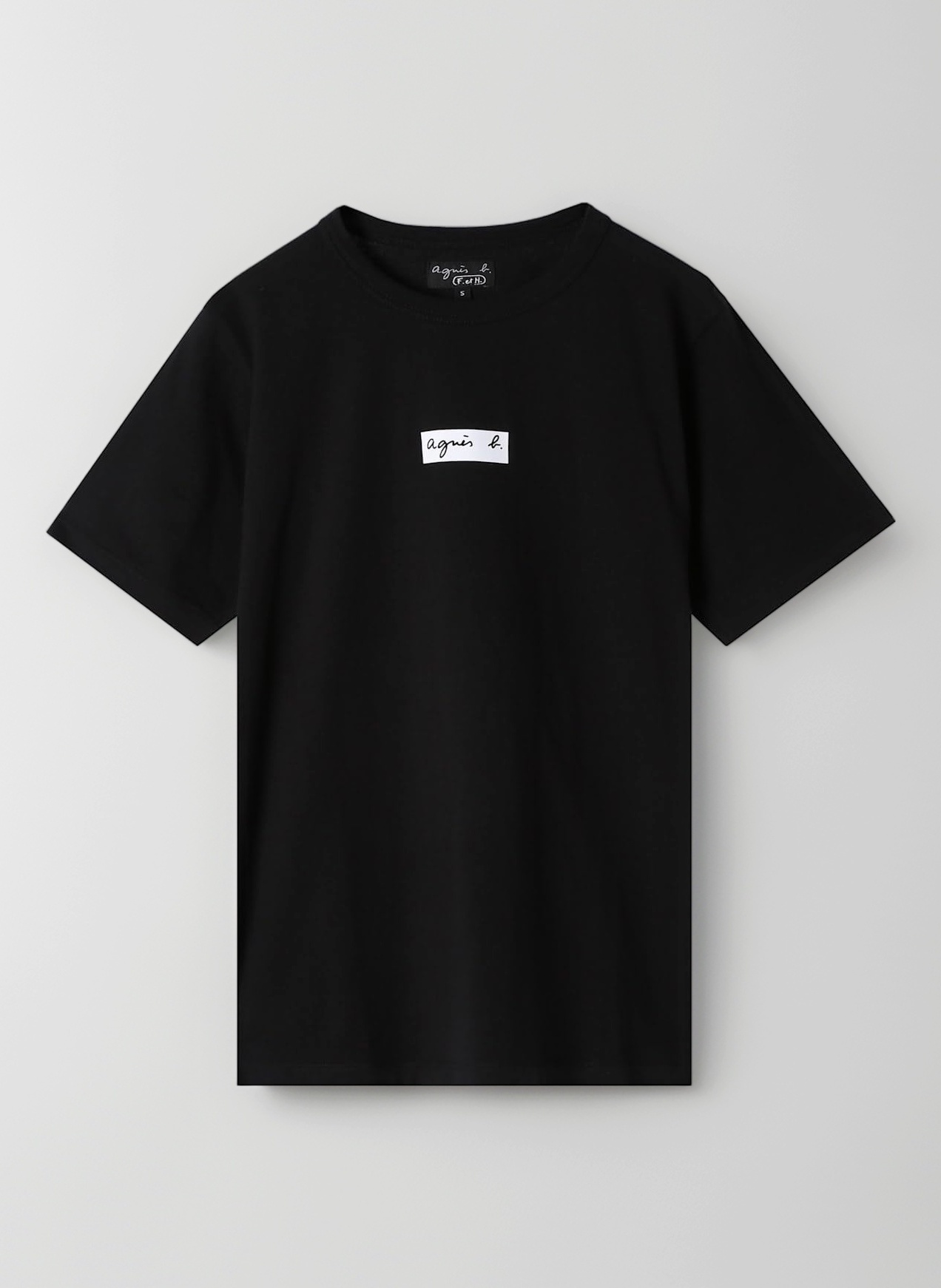 agnes b. - アニエスベー　Tシャツ Amazon | [agnes b.] [アニエスべー] ボックス ロゴ Tシャツ ユニ